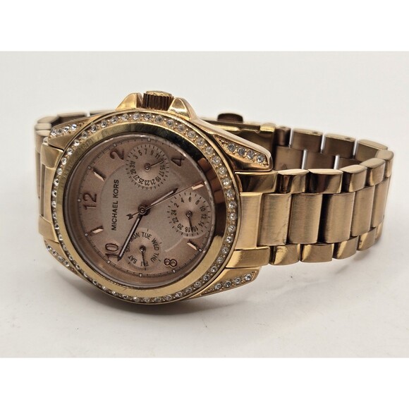 Michael Kors Blair MK5613 Ladies' Watch. 6.25" Band. $295 LIST! New Battery. - Picture 9 of 13